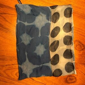 Shibori NaOka infinity neck scarf